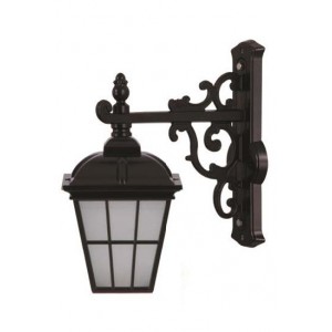 BLACK WALL GARDEN sconce 40 x 23 CM LOAD: 50 CM
